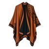 Outono e Inverno Novo Clássico Estilo Britânico Cachecol de Caxemira de Marca Grande Xale Feminino Xale de Dupla Finalidade Poncho AliExpress