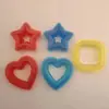 Cortador de sándwich sándwich sándwich pan corte molde de tostada DIY molde para presionar galletas color de dibujos animados pastel