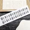 Atacado do Fabricante Pontas para Nail Art, Adesivos de Unha Doces e Elegantes que Realçam a Pele, Conjunto de 30 Peças com Tiras Codificadas, Unhas Usáveis Personalizadas