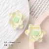 Dibujos animados DIY accesorios de resina accesorios Flor de loto Taiyi pegamento de crema pinza para el pelo hecha a mano funda para teléfono móvil hebilla de zapato accesorios lote