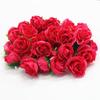 Fabricante de Brotes de Té de Rosa Pequeños Transfronterizos, Flores para Decoración de Paredes de Flores de Boda, Cortinas de Cuentas Artificiales DIY, Brotes de Rosa