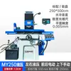 J8 Alto Automático Eléctrico Aspiradora Pantalla Digital Pequeño Rectificado de Precisión M6 Fresadora de Plano CNC Manual Húmedo y Seco Metabo