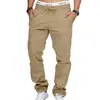 Calça de Trabalho Tática Casual Esportiva Retro Multi-Bolsos Masculina Solta Estilo Europeu e Americano Hip-Hop Afunilada Amazon