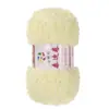Bola de lana de 100 g con bucle de terciopelo para tejer a mano, ideal para hacer gorros, bufandas y muñecas.