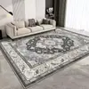 Veludo de Cristal Tapete Persa Turco Transfronteiriço para Casa Tapete de Chão para Sala de Estar Tapete para Sofá Mesa de Centro Resistente à Sujeira e Fácil de Cuidar para Quarto