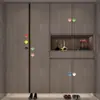Manija de Puerta de Gabinete de Cerámica de Aleación Colorida Manija de Gabinete Armario Cajón Agujero Único Manija Dopamina de Gabinete
