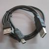Mini USB dois em um para USB 2.0 com fonte de alimentação auxiliar conectada ao disco rígido móvel, linha de carregamento de dados USB de cabeça dupla