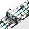 24 Populares Adhesivos de Línea de Cintura Mosaico de Comercio Exterior para Rodapiés de Cocina y Contornos de Pared, Líneas Decorativas de Rodapié Impermeables y a Prueba de Aceite Autoadhesivas