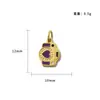Pingente Minimalista de Aço Inoxidável Estilo Japonês e Coreano Pulseira da Sorte e Segurança Charme Colar DIY Feito à Mão Acessórios de Joias