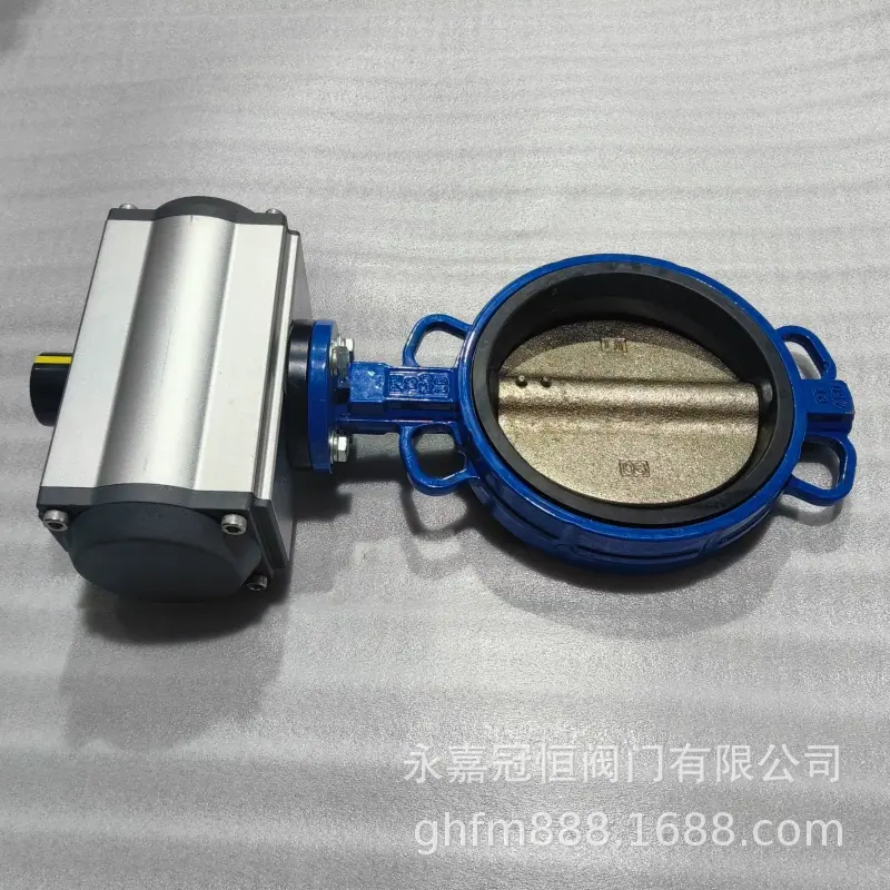 D671X气动对夹蝶阀