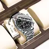 Marca Suiza Transfronteriza Nuevo Reloj para Hombre Multifunción Luminoso de Cuarzo Transmisión en Vivo Dropshipping
