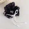 Elástico de Cabelo de Renda Estilo Fada Coreana Estilo Ins, Acessório de Cabelo Doce Simples e Versátil