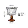Copo de Cristal Flutuante Transparente Retro de Luxo Leve Copo de Vidro Alto Estilo Europeu para Uso Doméstico Copo de Alto Valor Copo de Suco