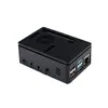 Caja de carcasa para Raspberry Pi 2 Generación 3 generación 4 generación Raspberry Pi 4B se puede instalar ventilador pantalla de 3.5 pulgadas