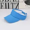 Gorra tipo visor con protección solar con impresión de logo personalizado para equipos, Gorra publicitaria, Agencia de viajes, Gorra para viajes y deportes