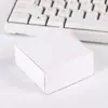 Caixas de Papel Kraft com Janela em Estoque, Caixas de Avião, Caixas Surpresa, Caixas de Cartão Preto e Branco, Mini Caixas para Sabonete Artesanal, Caixas de Embalagem com Ímã de Geladeira para Doces de Casamento