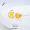 Pu Zuo Jiu no se decolora accesorios frosted diy y Piscis Tilian Nudo Ruyi con agujero pulsera collar accesorios con cuentas