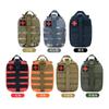 Bolsa de Cintura Tática de Sobrevivência de Resgate de Incêndio Montada em Veículo Camuflagem Militar de Acampamento Off-Road Kit de Primeiros Socorros Tático para Exterior