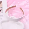 Tiara de Couro Colorida 2,5cm para Mulheres Estilo Dopamina Acessório de Cabeça Versátil Moda Acessórios de Cabelo Estilo Coreano Modelo Mais Vendido Transfronteiriço