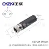 Conector Impermeable de Aviación Macho-Hembra Ensamblado de 6 Conductores Tipo Tornillo Zhengcheng M8 Cable de Soldadura Agujero 4D de 3 Pines Codificado 5B