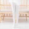 Meias de dança atacado primavera e verão meninas leggings finas de veludo anti-pilling dança balé meia-calça branca