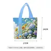 Bolso nuevo para mujer de Xiangyangrui, bolsa de lona tipo tote de gran capacidad, estilo fresco y artístico, bolso de mano versátil para el día a día