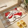 Nueva Alfombrilla de Piso Estilo Lana de Tierra de Diatomeas para Uso Doméstico, Alfombrilla Absorbente para Entrada de Baño, Alfombrilla para Limpiar Pies para Vestíbulo, Alfombrilla de Baño Antideslizante
