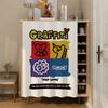 Graffiti Art Gabinete de banheiro Abrigo Cortina Gabinete de armazenamento Diversos Feio Cobertura Cortina Cozinha Armazenamento Rack Sapateira Cortina de pó
