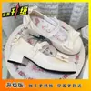 Zapatos Retro de Tacón Medio 2025 Nuevos Populares de Tacón Bajo Estilo Francés Elegantes Girly Lolita Zapatos Mary Jane de Moda
