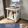 Escritorio de Computadora, Escritorio Pequeño, Mini Mesa Móvil de Estudio para Laptop, Mesa de Noche Simple para Apartamento Pequeño en Dormitorio