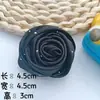 Retro Estéreo Malha de Diamante Rosa DIY Feito à Mão Versátil Grampo de Cabelo Acessórios de Cabelo Acessórios de Roupa Flor de Sapato Acessórios Lote