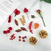 Decoración Artesanal DIY Flor de Madera Flor Rosa Planta Creación de Entorno para Jardín de Infancia Material de Flor Seca Decoración Colgante de Interior Flor Enrollada de Madera