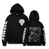 Berserk Espada Estilo Lendário anime Impresso com capuz Top Velvet Sweater anime hoodie Cross Border