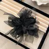 Goma para el pelo Korean Shiny Bowknot Nuevo Estilo Exquisita Reductora de Edad para Moño Bajo Accesorio Elástico Esponjoso para el Cabello para Mujeres