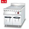 Estufa de gas vertical comercial Xumao BS-869F con placa de hierro francesa y asiento de gabinete, estufa combinada, equipo de cocina occidental