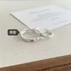 Anéis de Casal S999 Prata Esterlina Gato Cachorro Diário Estilo Personalidade Fofo Adorável Par de Anéis Pet Temperamento Aberto Ajustável Presente de Dia dos Namorados