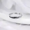 Anillo de Gota de Pegamento Retro Abisal para Mujer Nicho Lujo Ligero Diseño Abierto Anillo de Dieta Ajustable para Regalo de Cumpleaños de Amigas
