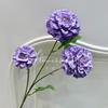 Flores Artificiais Roxas, Rosas, Hortênsias para Casamento, Flores de Seda, Rosas Decorativas para Paisagismo, Mar de Flores em Cascata Famoso na Internet