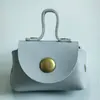 Bolsa para Monedas de Cuero PU en Stock, Mini Bolsa de Almacenamiento Pequeña para DIY, Colgante, Llavero Creativo, Accesorio, Regalo Pequeño