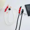 Nuevo cordón para teléfono móvil ajustable al cuello cuerda anti-pérdida para muñeca llavero cuerda tejida a mano cuerda de mano con combinación de colores