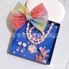 Accesorios para el Cabello de Elsa de Frozen Set de Horquillas para el Cabello para Niñas Horquilla Lazo Corona Horquilla Tocado de Princesa Banda Elástica