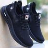 Zapatos populares de verano para hombre de malla hueca transpirable 2025, zapatos versátiles para exteriores antideslizantes resistentes al desgaste, zapatos casuales