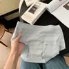 Bragas de Mujer Fair Isle de Seda de Hielo Sin Costuras de Secado Rápido Estampadas de Cintura Media, Algodón 100% con Entrepierna Extendida, Tallas Grandes