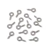 Acero Inoxidable Ojo de Oveja Clavo de Cuerno Anillo Abierto Pendientes Hechos a Mano DIY Pendientes Pendientes Paquete de Materiales para Joyería Accesorios