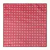 Accesorios para Traje Formal de Negocios para Hombre Set de Tres Piezas Corbata Pajarita Pañuelo de Bolsillo Rojo con Puntos de Polka Atado a Mano En Stock Venta al por Mayor