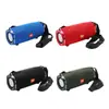 Altavoz Bluetooth Inalámbrico Tambor de Guerra Tg187 Alta Potencia Bolso para Exteriores Tarjeta Fm Subwoofer Audio para Baile Cuadrado