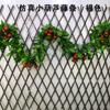 Rattan Sintético Planta Techo Restaurante de Frutas Decoración Planta Verde Granja Vegetal y Fruta Flor Enredadera Fruta Roja de Año Nuevo Artificial Alta