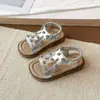 Nuevas Sandalias de Verano para Niña, Zapatos de Princesa con Pedrería para Niña Pequeña, Elegantes Zapatos de Playa Suaves para Baile de Rendimiento de Bebé
