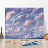 Precio de Fábrica al por Mayor DIY Pintura al Óleo Digital Acrílico Pintado a Mano Color al Óleo Sanación Escenario Nórdico Costero Arte de Pared Decorativo