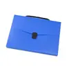 Suministro de fábrica hebilla de bolsa de archivo solapa almacenamiento de papeles de examen para estudiantes engrosada portátil almacenamiento de archivos de datos bolsa de archivo